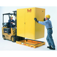 Double Drum Ultra-Safety Cabinet Bladder System, 63" lo x 38,5" la x 6,3" h, Capacit&eacute; de charge 3000 lb Stor-it Systems