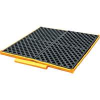 Ultra-Spill Deck flexible, &agrave; vessie, 4 barils, Capacit&eacute; de d&eacute;versement 110 gal. US, 51" x 48" x 5" Stor-it Systems