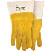 Gants de soudure robustes, Cuir fleur de ch&egrave;vre/Cuir de vache refendu, Taille Moyen Stor-it Systems