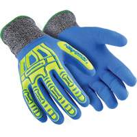 Rig Lizard<sup>®</sup> Fluid 7102 Cut-Resistant Gloves, Size 5/2X-Small, 13 Gauge, Nitrile Coated, Fibreglass/HPPE Shell, ASTM ANSI Level A4 SHG268 | Stor-it Systems