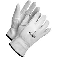 Gants de chauffeur r&eacute;sistants &agrave; la perforation, Petit, Paume en Cuir fleur de ch&egrave;vre Stor-it Systems
