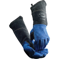 Caiman&reg; Welder's Gloves, Split Cowhide, Size Large Stor-it Systems