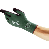 Gants polyvalents &eacute;coresponsables HyFlex 11-842, 5, R&ecirc;vetement Mousse de nitrile, Calibre 15, Enveloppe en Nylon Stor-it Systems