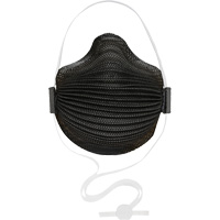 AirWave M Series Black Disposable Masks with SmartStrap<sup>®</sup> & Nose Flange, N95, NIOSH Certified, Small SHH515 | Stor-it Systems