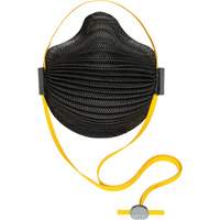 AirWave M Series Black Disposable Masks with SmartStrap<sup>®</sup> & Full Foam Flange, N95, NIOSH Certified, Medium/Large SHH516 | Stor-it Systems