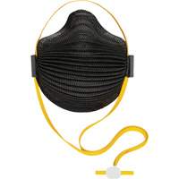 AirWave M Series Black Disposable Masks with SmartStrap<sup>®</sup> & Full Foam Flange, N95, NIOSH Certified, Small SHH517 | Stor-it Systems