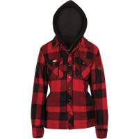 415RBW Chemise &agrave; capuche matelass&eacute;e, Femmes, T-petit, Multicolore Stor-it Systems