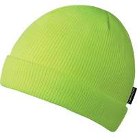 5567A Tuque, Doublure en Acrylique, Taille unique, Jaune lime haute visibilit&eacute; Stor-it Systems