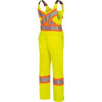 6000W Combinaison de s&eacute;curit&eacute; routi&egrave;re haute visibilit&eacute; pour femmes, Polyester, T-petit, Jaune lime haute visibilit&eacute; Stor-it Systems