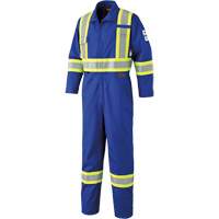 7704T FR-Tech&reg; Arc-Rated Coverall, Size 40 (Tall), Royal Blue, 10 cal/cm² Stor-it Systems