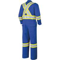 7704T FR-Tech&reg; Arc-Rated Coverall, Size 40 (Tall), Royal Blue, 10 cal/cm² Stor-it Systems