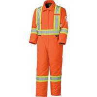 High Visibility FR Rated & Arc Rated Safety Coveralls, Size X-Small, Orange, 58 cal/cm² SHI240 | Stor-it Systems