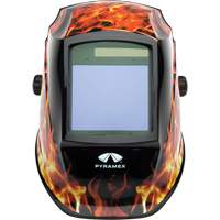 Casque de soudeur autonoircissant Leadhead, 3,8" lo x 3,4" la Champ de vision, Teinte 9 - 13 Stor-it Systems
