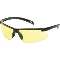 Ever-Lite&reg; Safety Glasses, Amber Lens, ANSI Z87+/Meets/Exceeds CSA Z94.3 Stor-it Systems