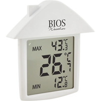 Suction Cup Thermometer, Non-Contact, Digital, -13-122°F (-25-50°C) Stor-it Systems