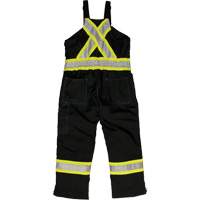 Ripstop Insulated Safety Bib Overall, Polyester, X-Small, Black SHI878 | Stor-it Systems