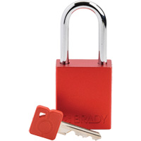 Cadenas de s&eacute;curit&eacute;, Cadenas de s&eacute;curit&eacute;, Cl&eacute;s diff&eacute;rentes, Aluminium, Largeur de 1-1/2" Stor-it Systems
