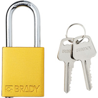 Cadenas de s&eacute;curit&eacute;, Cadenas de s&eacute;curit&eacute;, Cl&eacute;s diff&eacute;rentes, Aluminium, Largeur de 1-1/2" Stor-it Systems