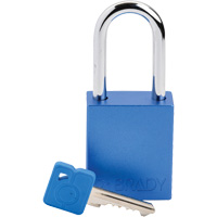 Cadenas de s&eacute;curit&eacute;, Cadenas de s&eacute;curit&eacute;, Cl&eacute;s diff&eacute;rentes, Aluminium, Largeur de 1-1/2" Stor-it Systems