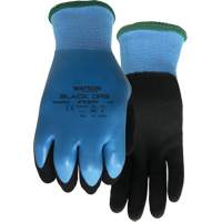 Gants hydrofuges Stealth Black Ops, Taille Petit, Calibre 15, Rev&ecirc;tement Latex de caoutchouc, Enveloppe en Fibre de verre/Polyester, ASTM ANSI niveau A4 Stor-it Systems