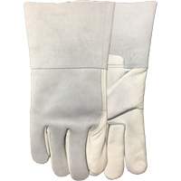2757E Fabulous Fabricator Fitter's Gloves, Small, Grain Cowhide Palm, Cotton Fleece Inner Lining SHJ471 | Stor-it Systems