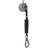 V-TEC™ ALTAKS Personal Fall Limiter-Cable, 10', Galvanized Steel, Swivel SHJ657 | Stor-it Systems