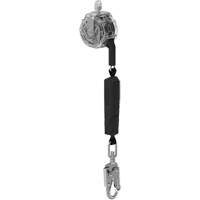 V-TEC™ 36CS Personal Fall Limiter-Cable, 10', Galvanized Steel, Swivel SHJ658 | Stor-it Systems