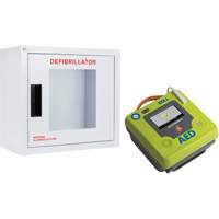 AED 3™ AED & Wall Cabinet Kit, Semi-Automatic, French, Class 4 SHJ776 | Stor-it Systems