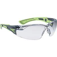 Rush+ Safety Glasses, Clear Lens, Anti-Fog/Anti-Scratch Coating SHK038 | Stor-it Systems