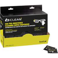 Lingettes nettoyantes pr&eacute;mouill&eacute;es B-Clean B500 Stor-it Systems