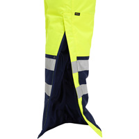 Salopette pour le froid extr&ecirc;me Bisley, Polyester, Petit, Jaune lime haute visibilit&eacute; Stor-it Systems