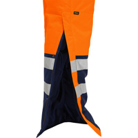 Salopette pour le froid extr&ecirc;me Bisley, Polyester, Petit, Orange haute visibilit&eacute; Stor-it Systems