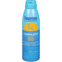 Protection solaire compl&egrave;te Coppertone, FPS 50, Vaporisateur Stor-it Systems