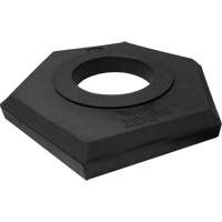 Rubber Channelizer Base, 15 lbs. Stor-it Systems