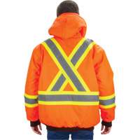 Waterproof 7-in-1 Winter Parka, High Visibility Orange, Medium Stor-it Systems