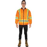 Waterproof 7-in-1 Winter Parka, High Visibility Orange, Medium Stor-it Systems