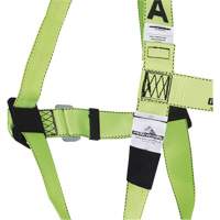 FBH-10022A Compliance Series Safety Harness, CSA Certified, Class A, 400 lbs. Cap. Stor-it Systems