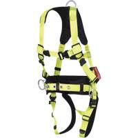 FBH-70110B PeakPro Plus Series Safety Harness with Trauma Strap, CSA Certified, Class AP, Small Stor-it Systems