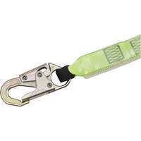 SA-6402-4 Shock Absorbing Lanyard, 4', Form Hook Center, Snap Hook Leg Ends, Polyester Stor-it Systems