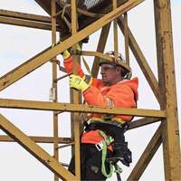 SA-54022-4 Shock Absorbing Lanyard, 4', Form Hook Center, Snap Hook Leg Ends, Polyester Stor-it Systems