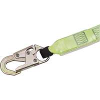 SA-64022-6 Shock Absorbing Lanyard, 6', Form Hook Center, Snap Hook Leg Ends, Polyester Stor-it Systems