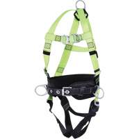 FBH10000L1020-S  Contractor Series Safety Harness with Positioning Belt, CSA Certified, Class ALP, Small Stor-it Systems
