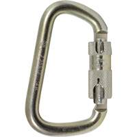 CP-03015-1 Zinc Plated Carabiner with 1" Gate Opening, Steel Stor-it Systems