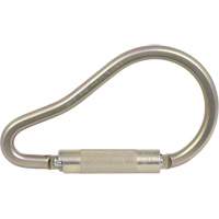 CP-04011-1 Zinc Plated Carabiner with 2" Gate Opening, Steel Stor-it Systems