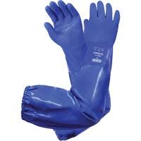 Integra 77-395 Triple-Dipped Chemical-Resistant Gloves, Size 8, 28" L, PVC, Cotton Inner Lining Stor-it Systems