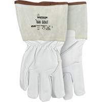 Gants r&eacute;sistant &agrave; la coupe et &agrave; l'arc &eacute;lectrique Van Goat 549, Taille Moyen, Enveloppe en Cutshield/Para-aramide/Polyester/Acier inoxydable/Ch&egrave;vre, ASTM ANSI niveau A6/EN 388 niveau F Stor-it Systems