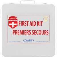 Shield First Aid Kit, Meets/Exceeds CSA Z1220-24 Type 2 Low-Risk Environment, Medium (26-50 Workers) Stor-it Systems