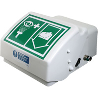 Eye/Face Wash, Wall-Mount Installation, Plastic Bowl Stor-it Systems