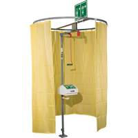 Pipe Mounted Safety Shower Modesty Curtain Stor-it Systems