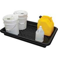 Spill Tray, 24" L x 36" W x 4.5" H, 18 US gal. Spill Capacity Stor-it Systems